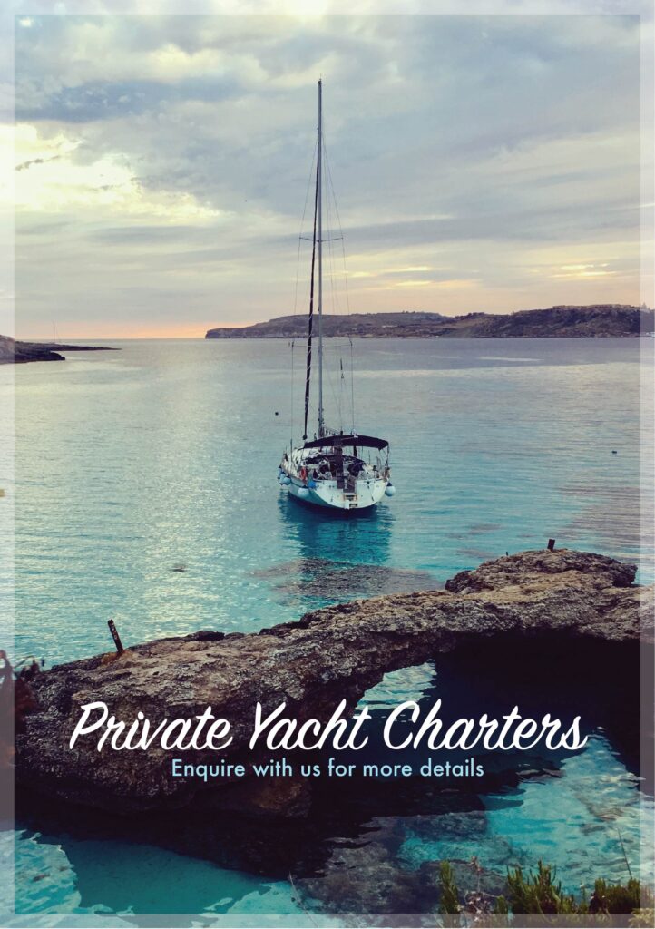 private yacht charters around Gozo and Comino